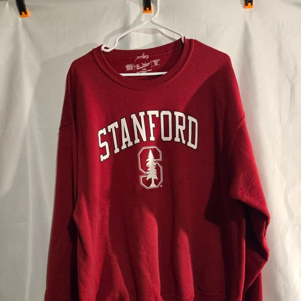 Stanford Men's XL Burgundy Sweatshirt (LOC-97)